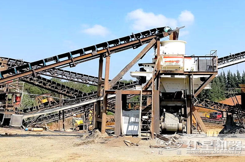 制砂機成品粒型好，成品多用于建筑工程，道路基建